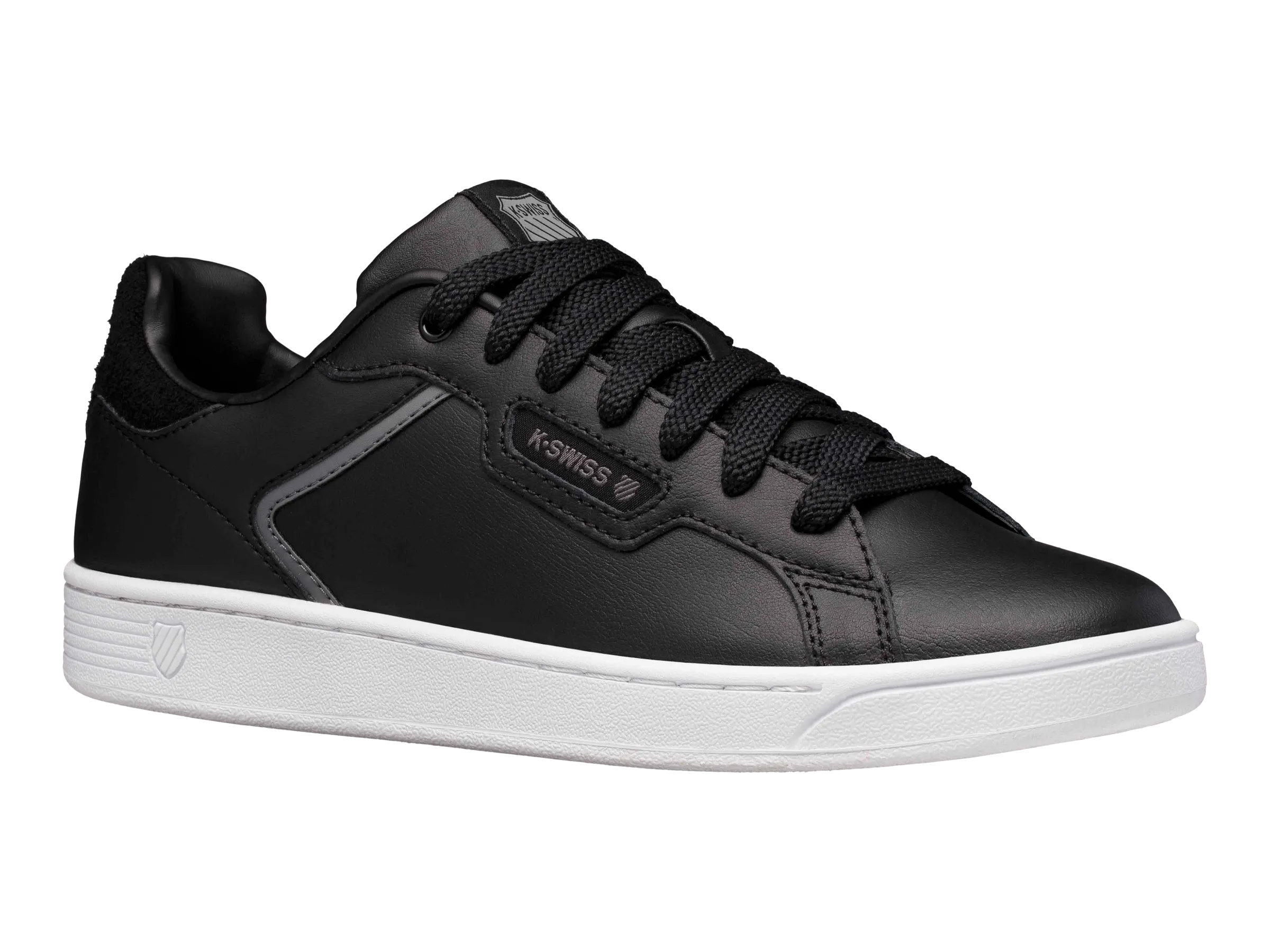 06347-065-M | MENS CLEAN COURT II CMF | BLACK/CHARCOAL/WHITE