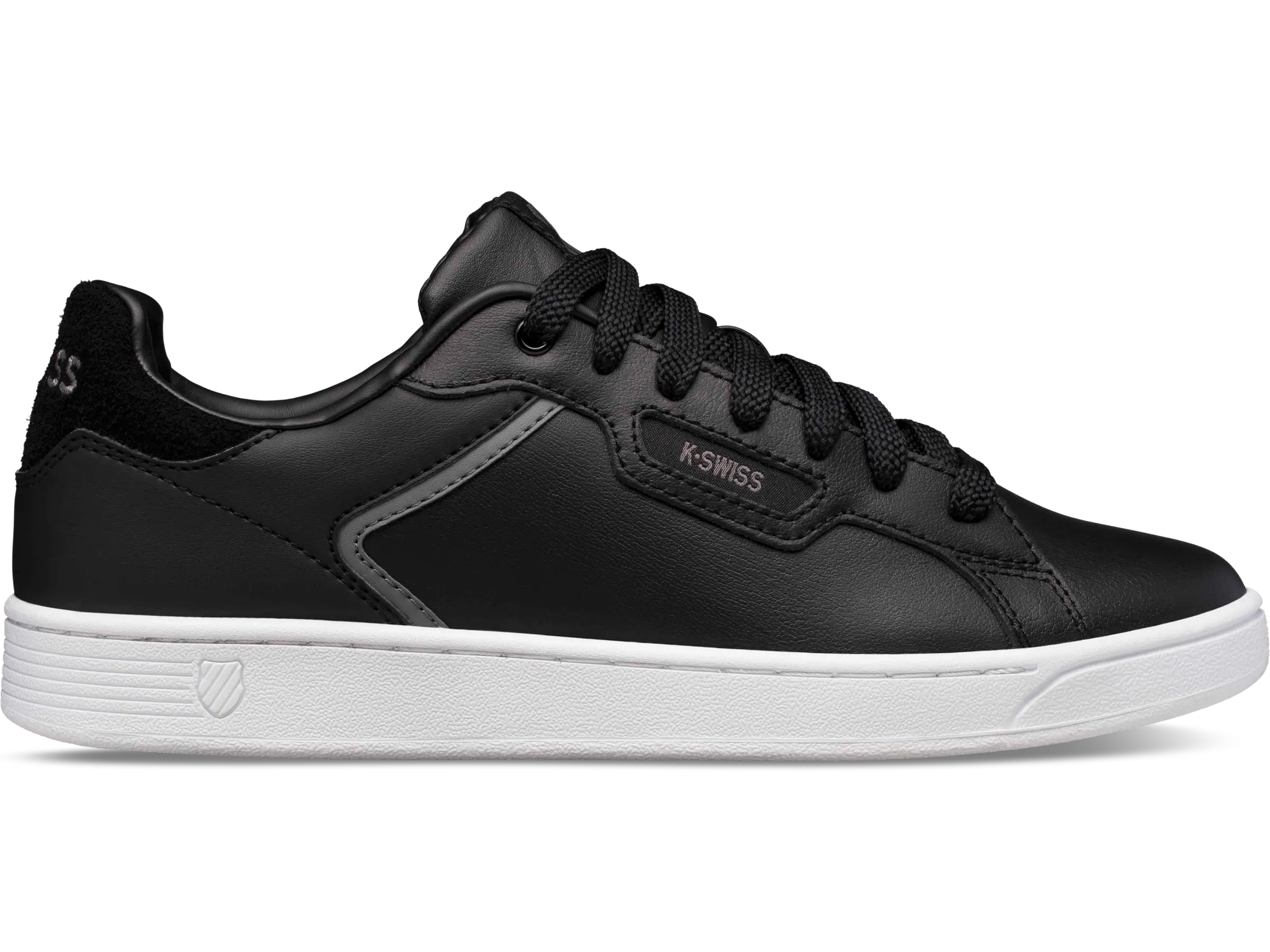 06347-065-M | MENS CLEAN COURT II CMF | BLACK/CHARCOAL/WHITE