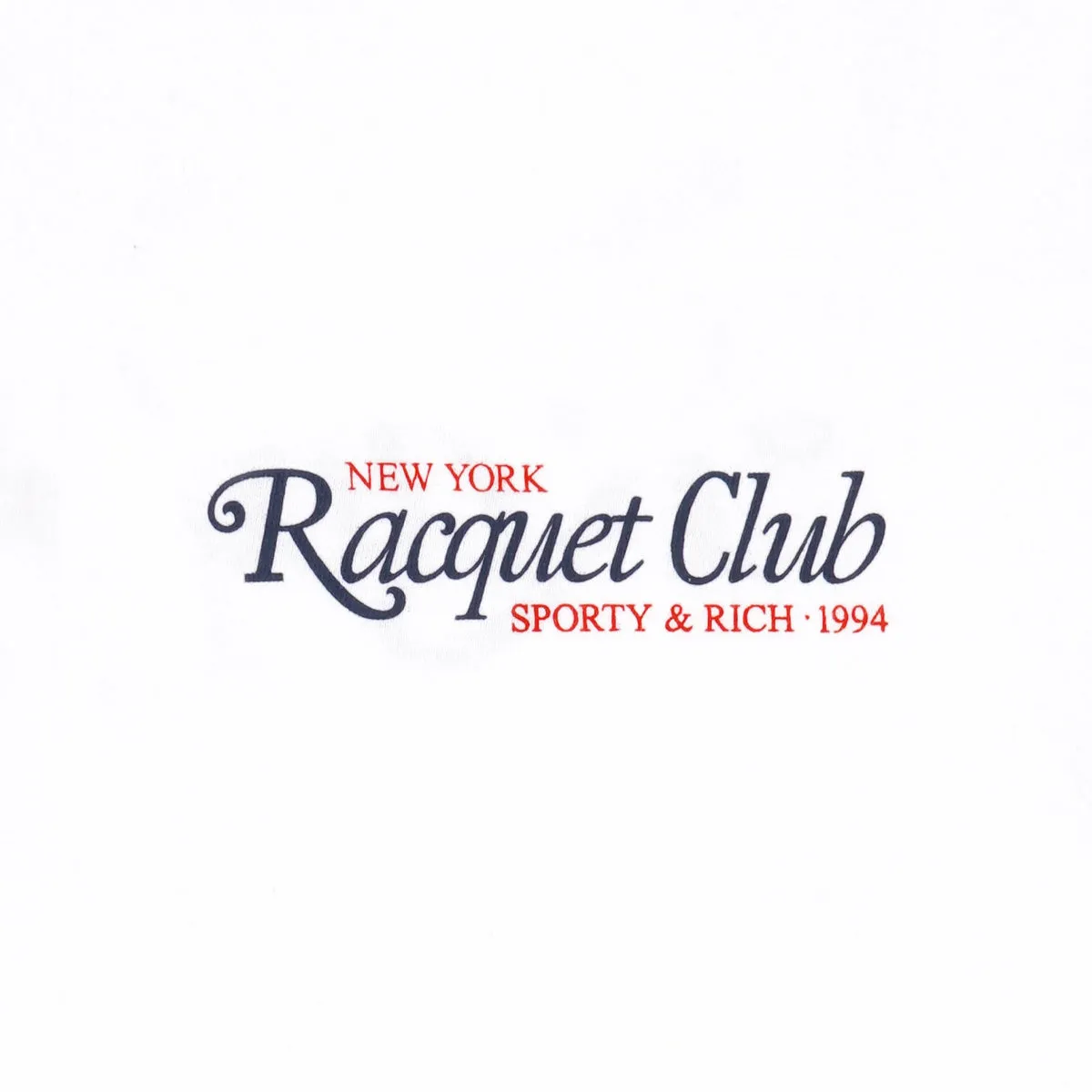 94 Racquet Club Tee 'White'