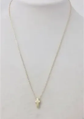 Accessories- Gold Cross Necklace