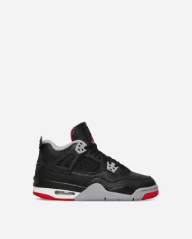 Air Jordan 4 Retro (GS) Sneakers Black / Fire Red / Cement