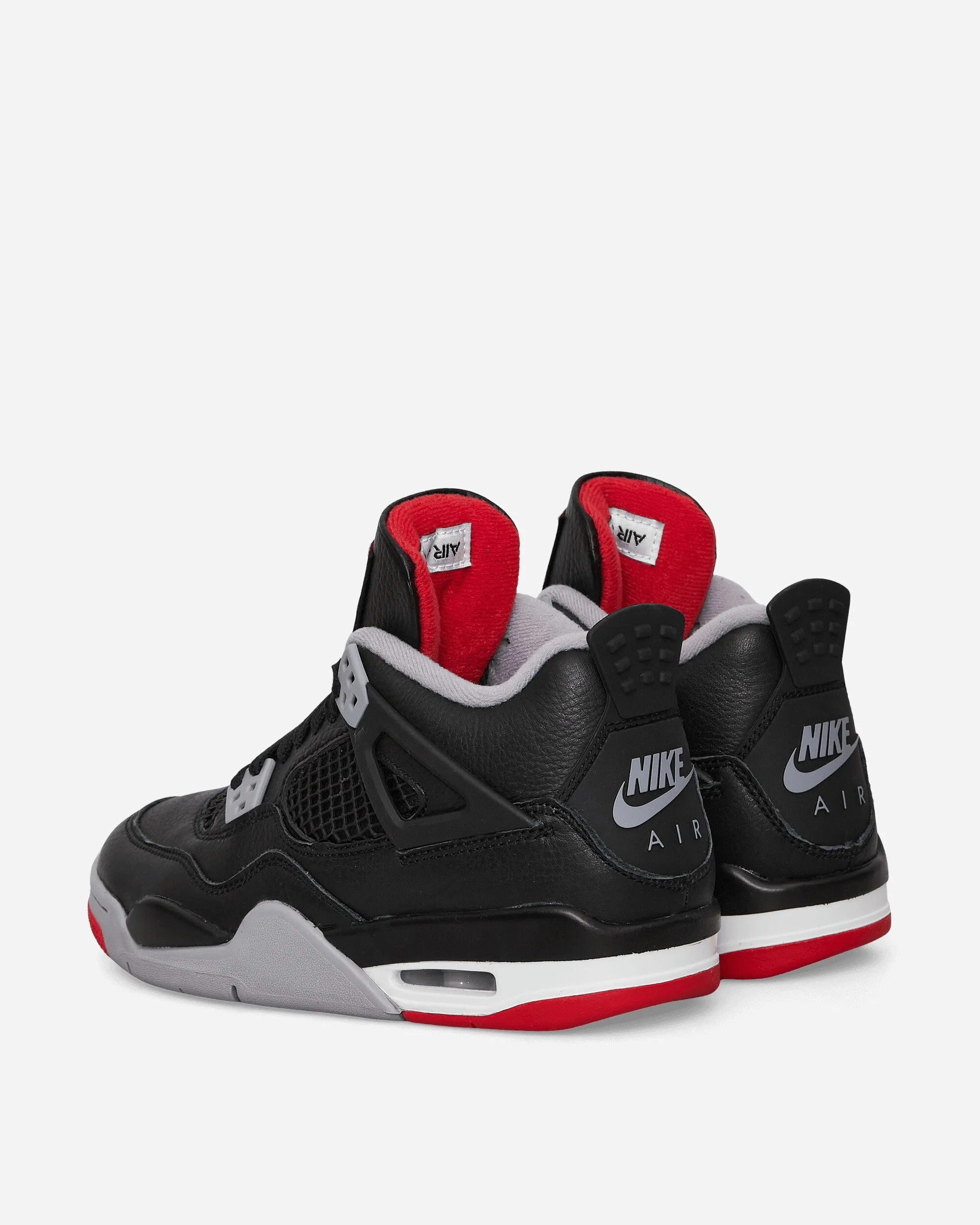 Air Jordan 4 Retro (GS) Sneakers Black / Fire Red / Cement