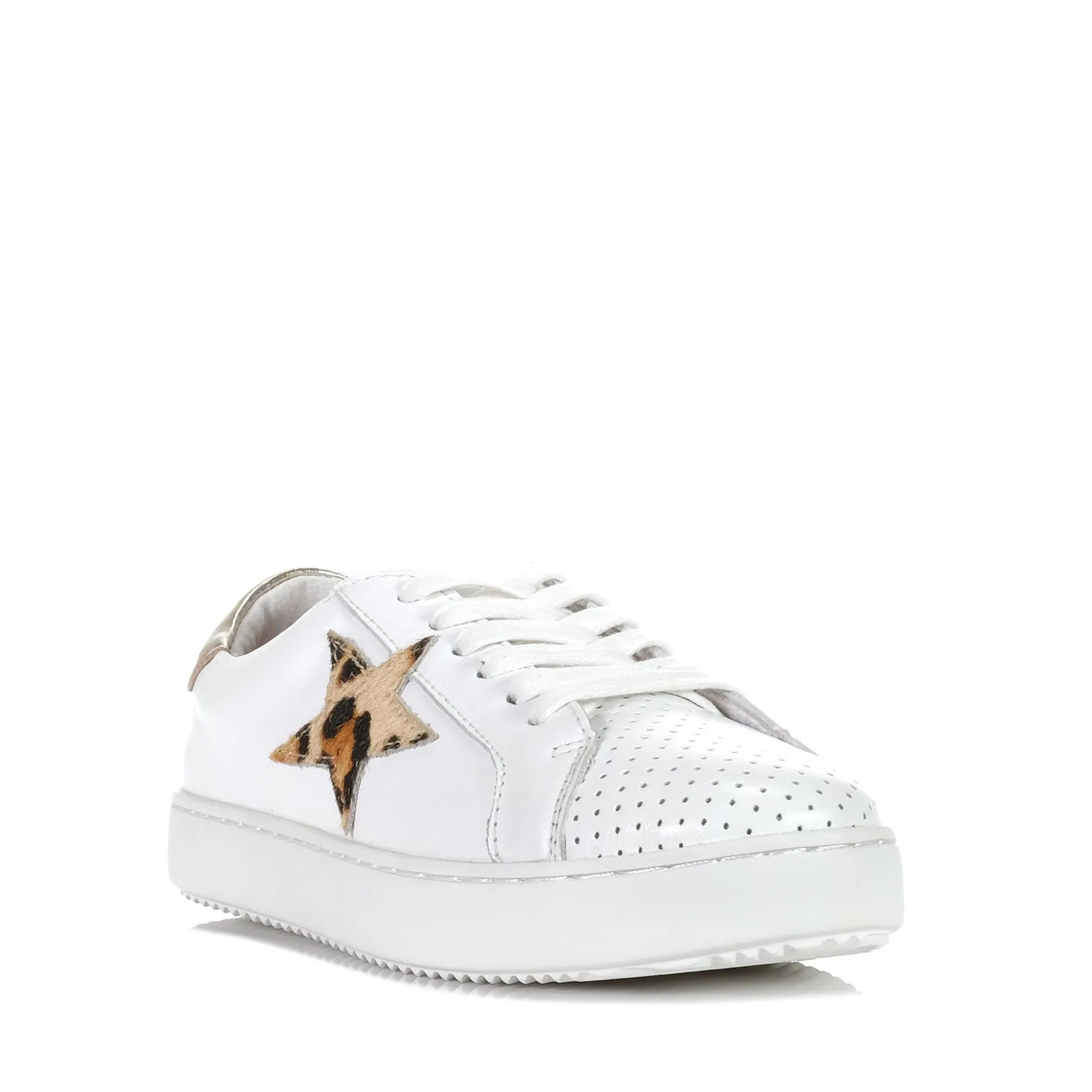 Alfie & Evie Valdo White/Leopard/Pony