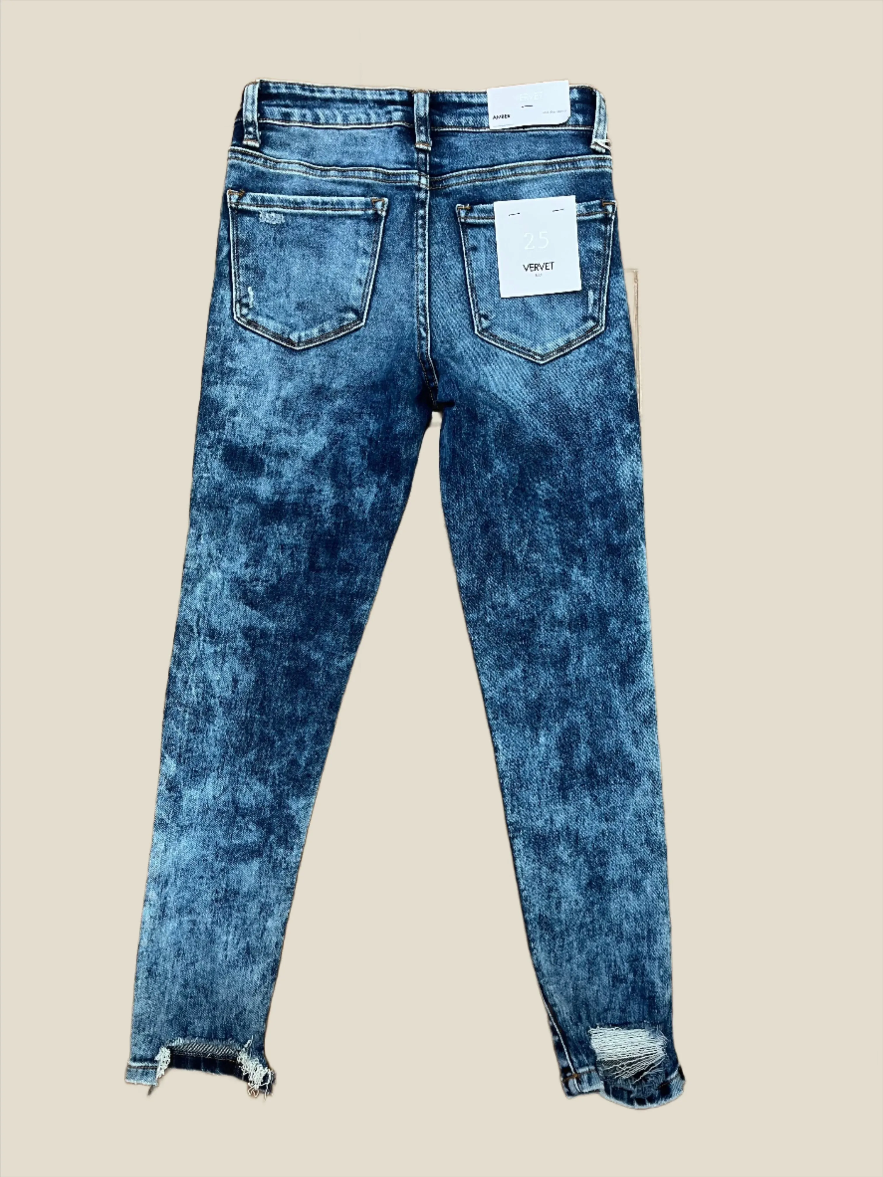 Amber Mid-Rise Skinny Jeans