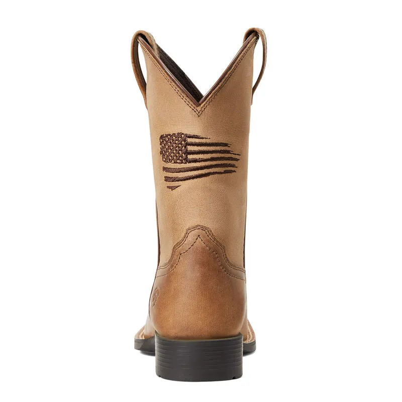 Ariat Kids Patriot II Western Boot 10039909