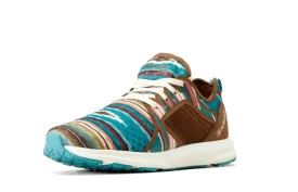 Ariat Ladies Fuse Pastel Turquoise Serape Tennis Shoe 10046874