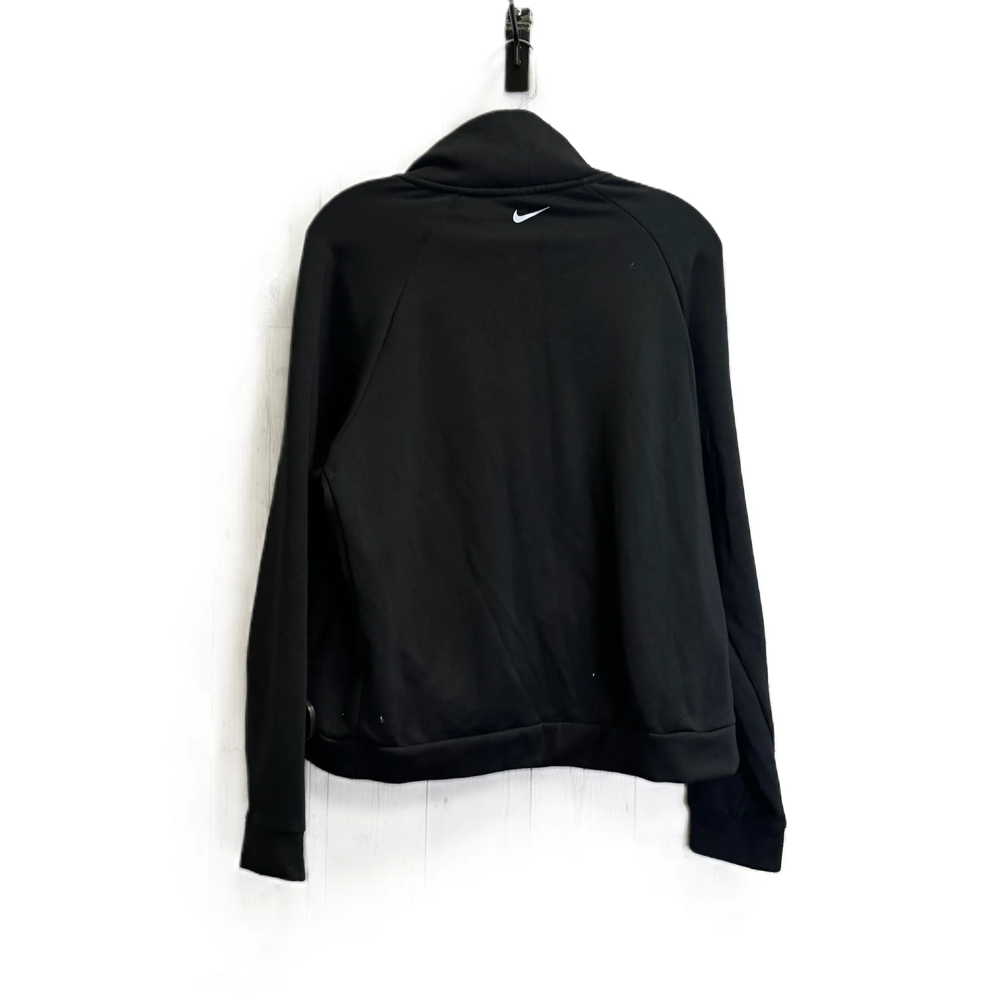 Athletic Sweatshirt Collar By Nike Apparel In Black, Size: M