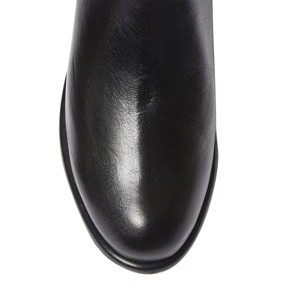 Baldwin Boot in Black Leather