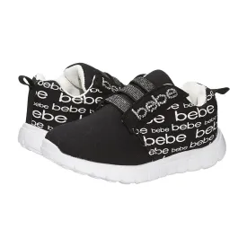 bebe Girls Toddler/Little Kid Athletic Sneaker Shoes For Girls Light Weight Athletic Running Walking Casual Shoes