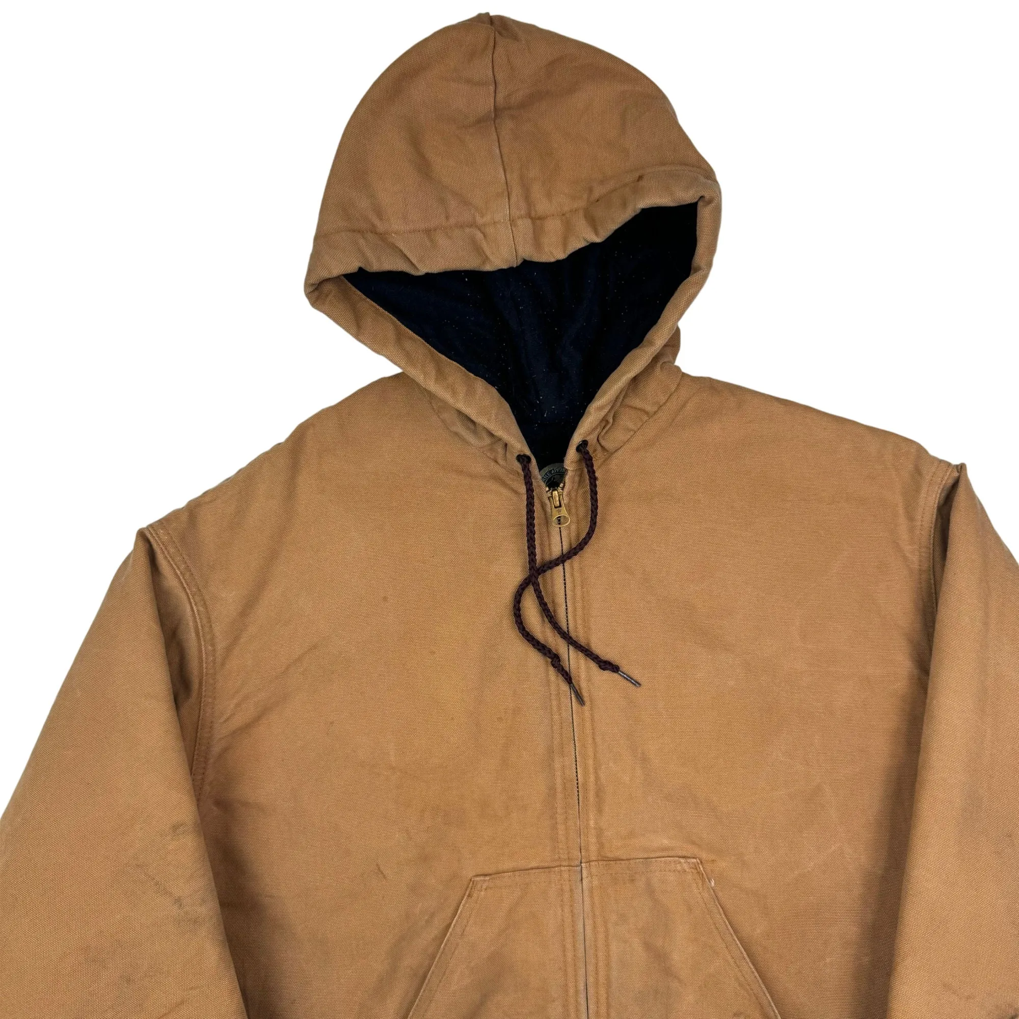 Bercowear Hooded Workwear Active Style Jacket Brown