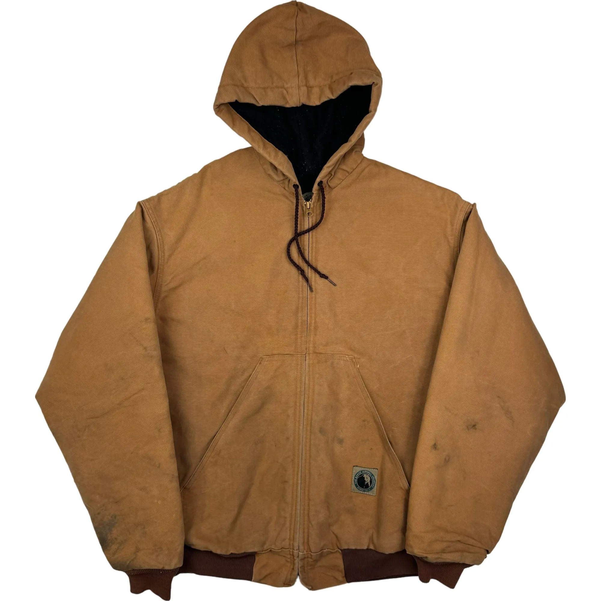 Bercowear Hooded Workwear Active Style Jacket Brown