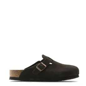 Birkenstock Boston Suede Leather Mocca