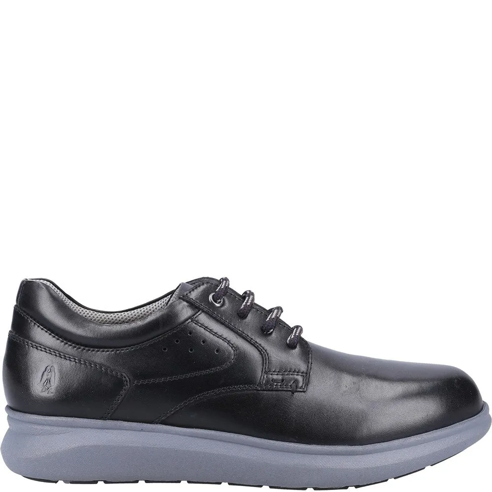 Black Brett Lace-Up Trainers