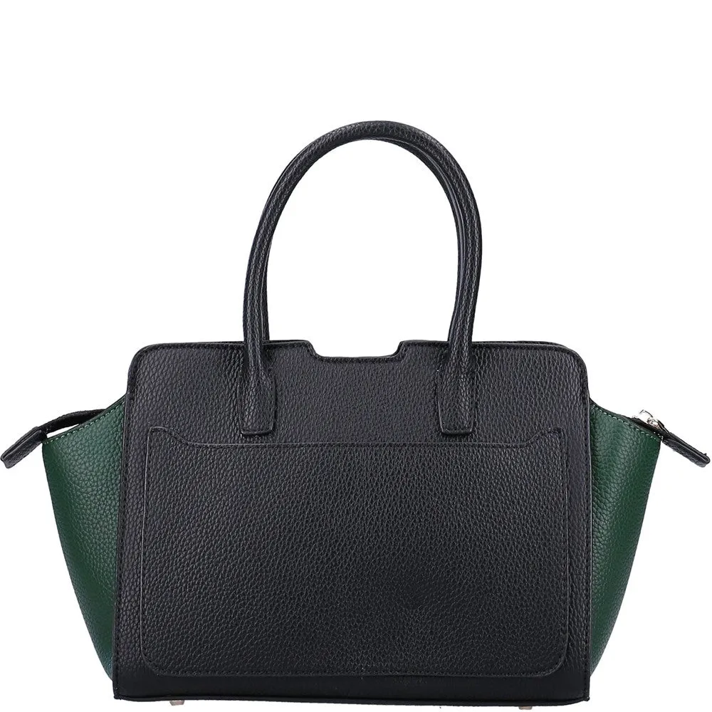 Black/Olive Rainie Satchel