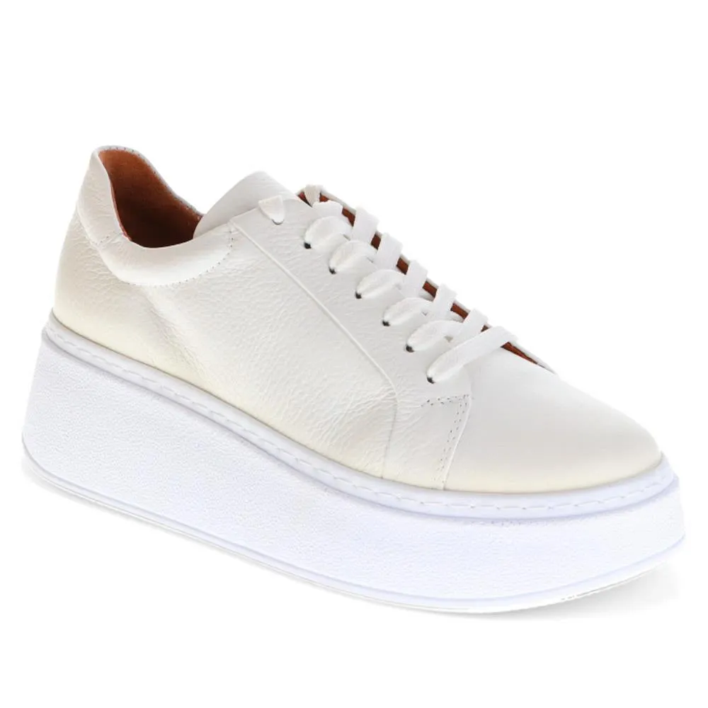 Bonasera Leather Platform Trainers - BONASERA / 326 250