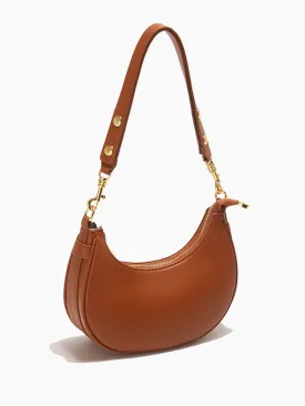 Casual Style Leather Shoulder Bag