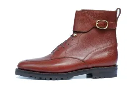 Colville - MTO - Chestnut Soft Hatch Grain - TMG Last - Commando Sole