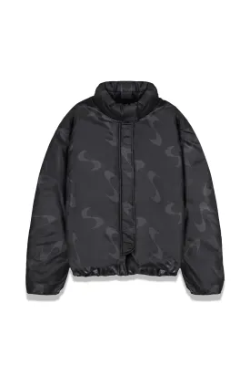 Crux Print Puffer Coat