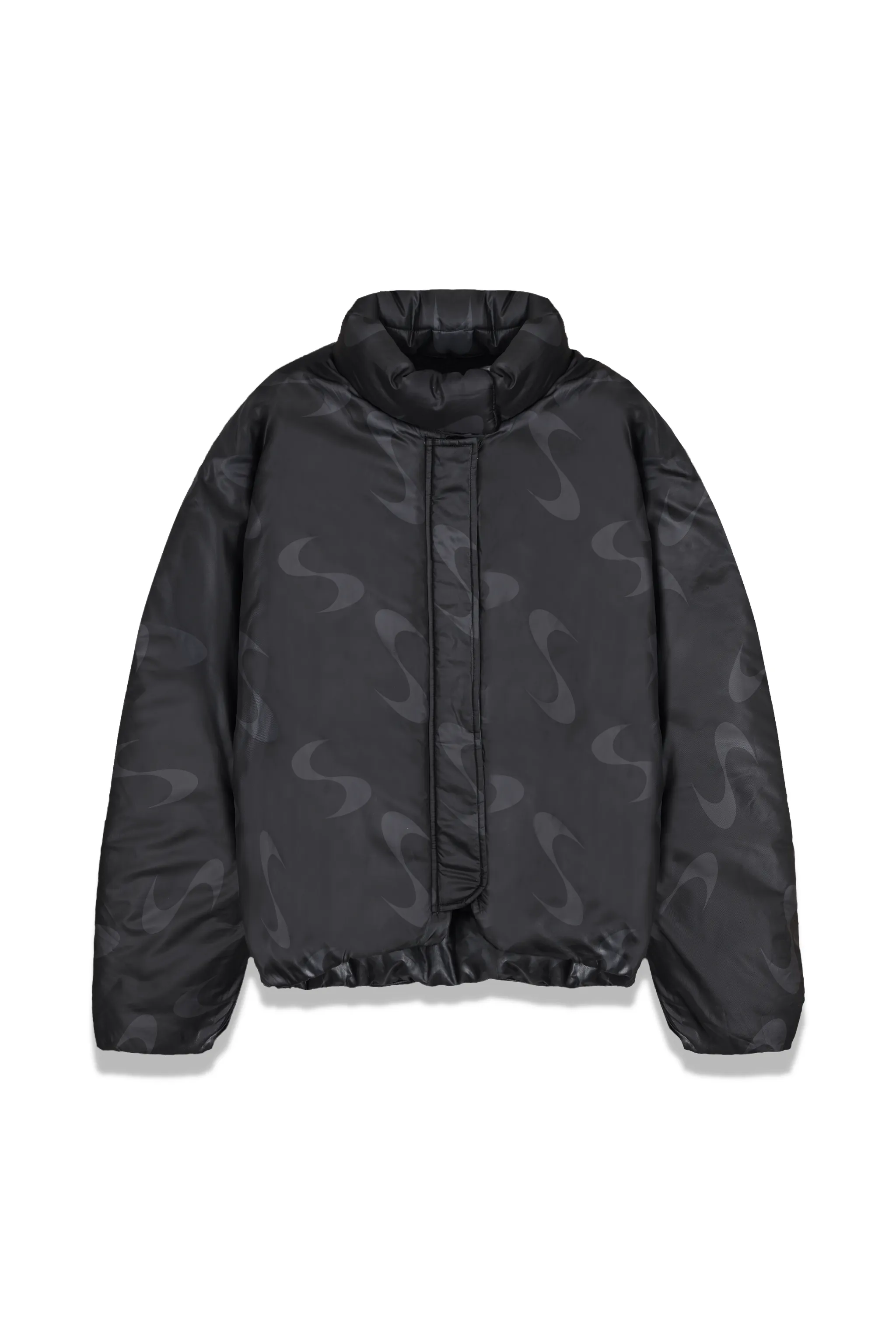 Crux Print Puffer Coat