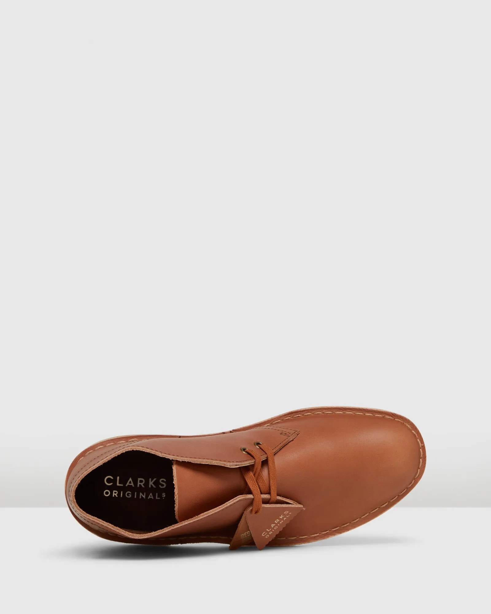 Desert Boot (M) Dark Tan Leather