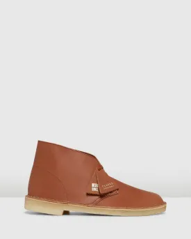 Desert Boot (M) Dark Tan Leather