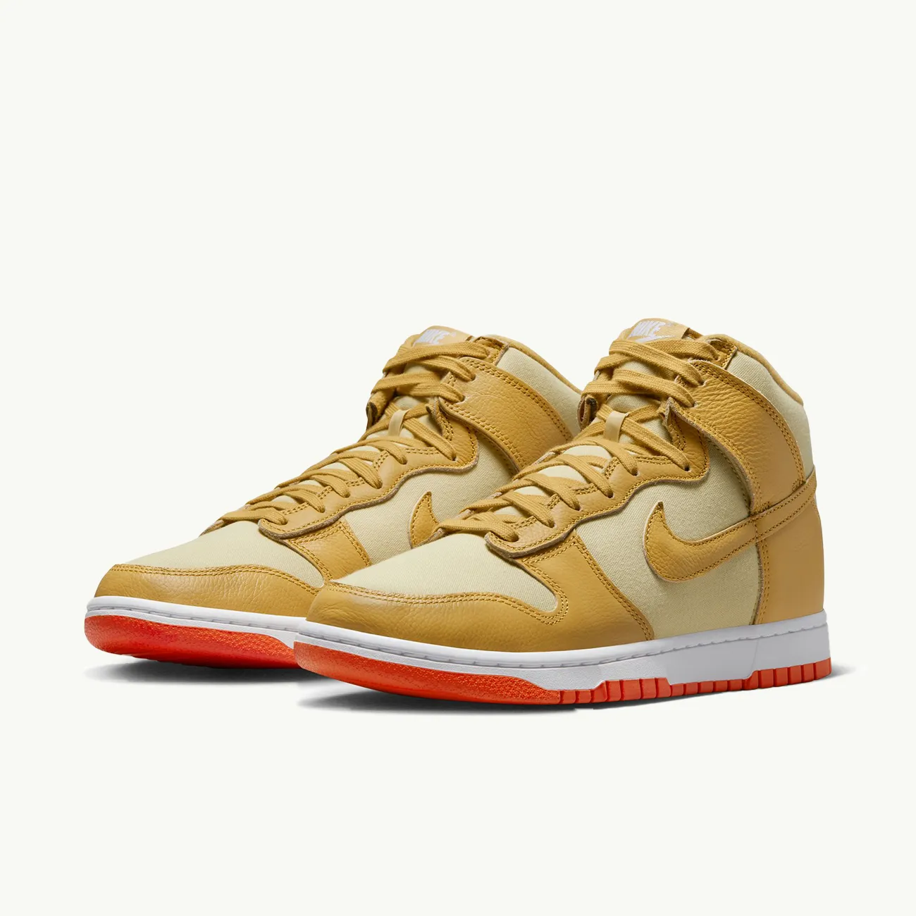 Dunk High Retro PRM - Team Gold/Wheat Gold