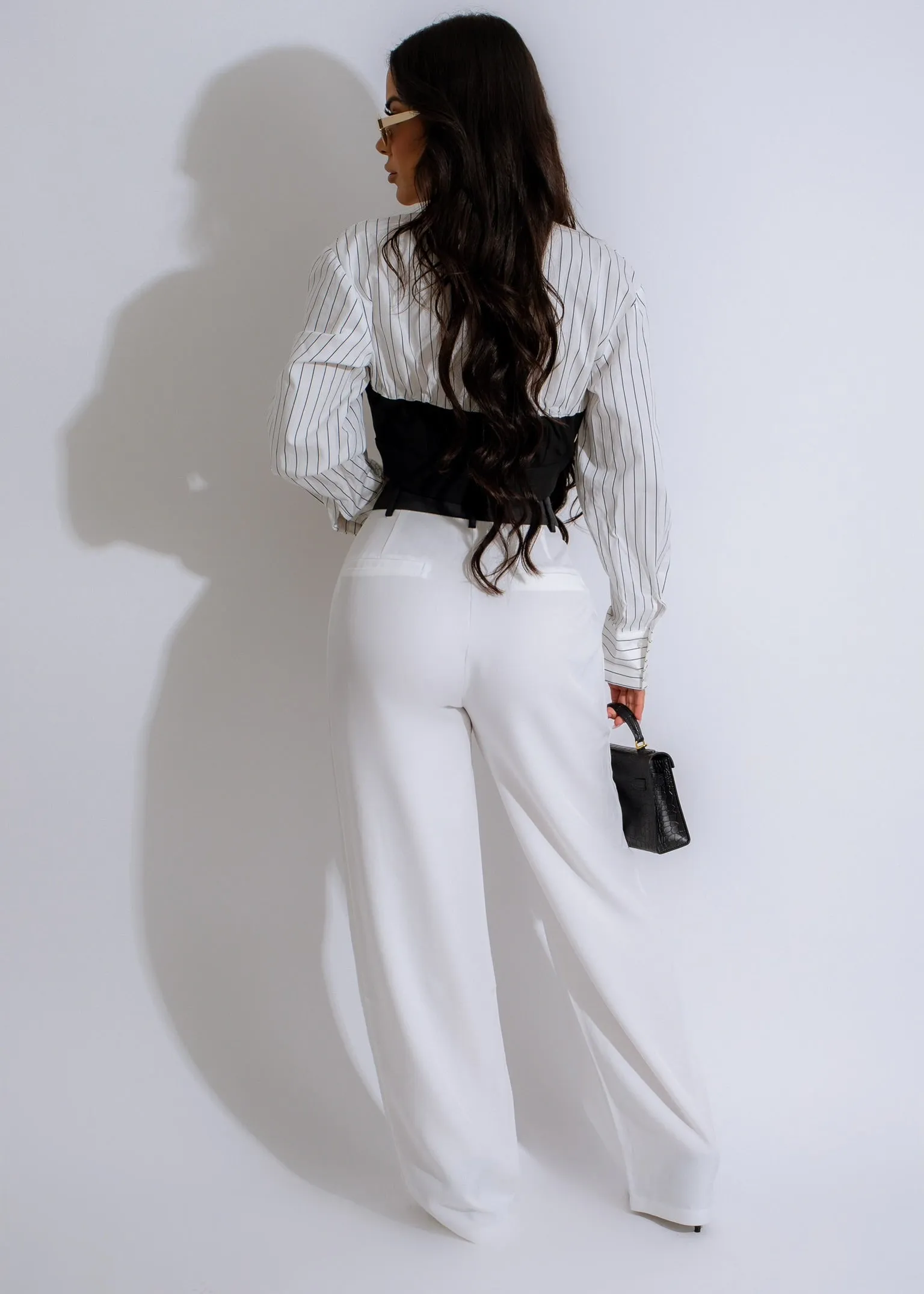 Echoes Of Love Pants White