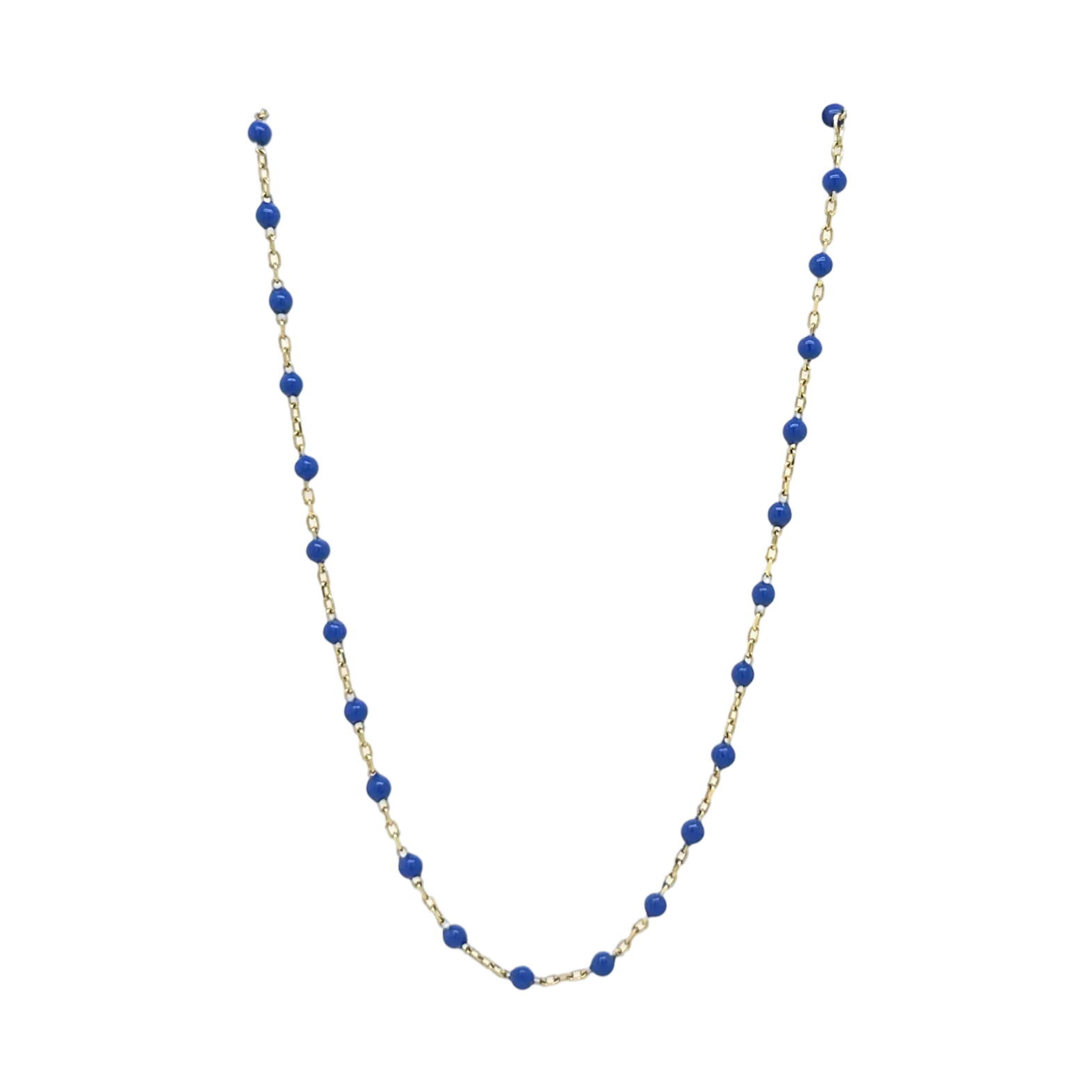 ENAMEL BEAD NECKLACE