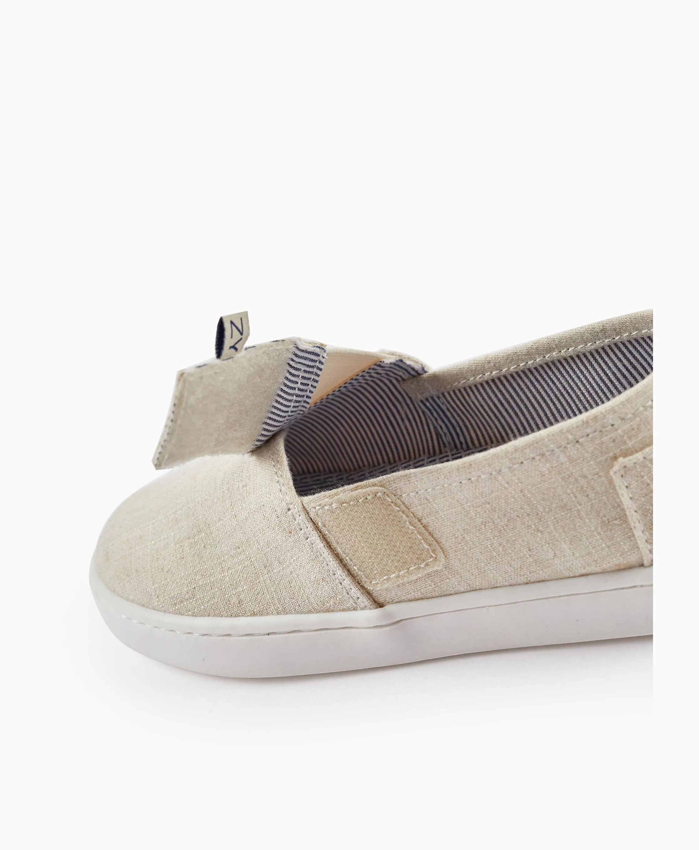 Fabric Espadrilles for Boys, Beige