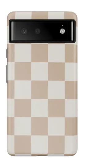 Fit Check | Neutral Checkerboard Google Pixel Case