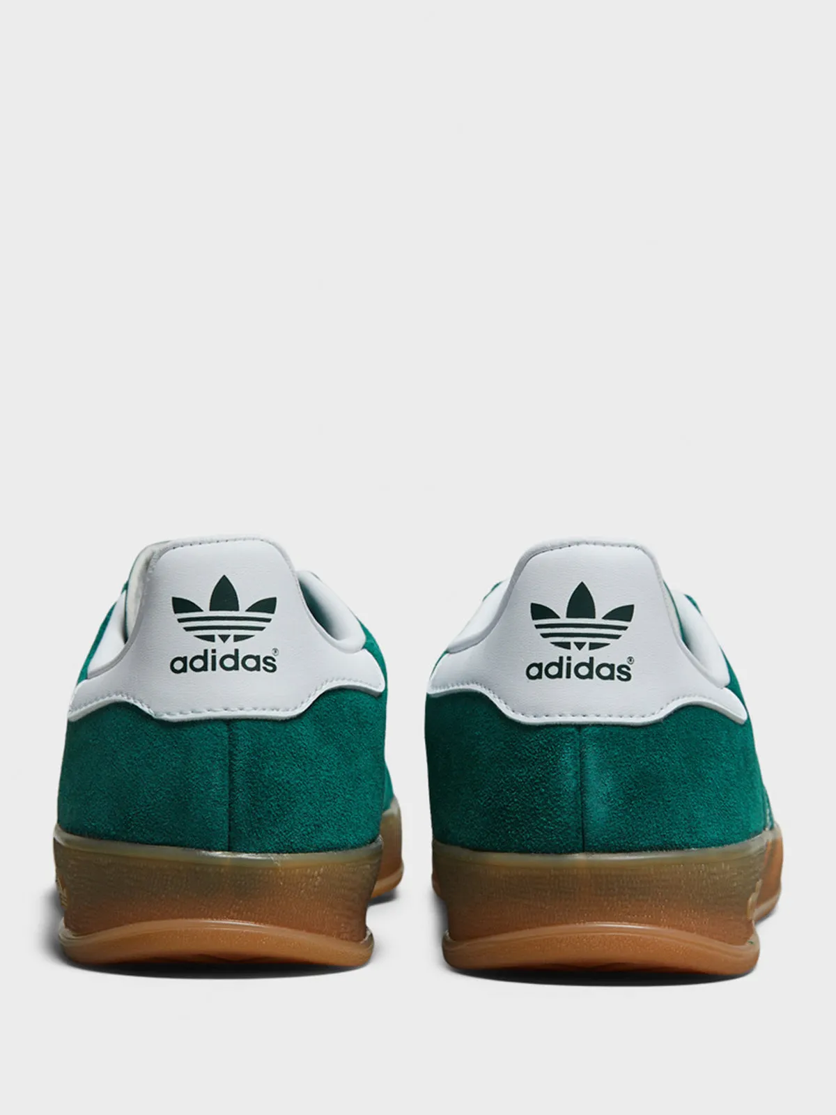 Gazelle Indoor Sneakers in Collegiate Green, Cloud White, Gum