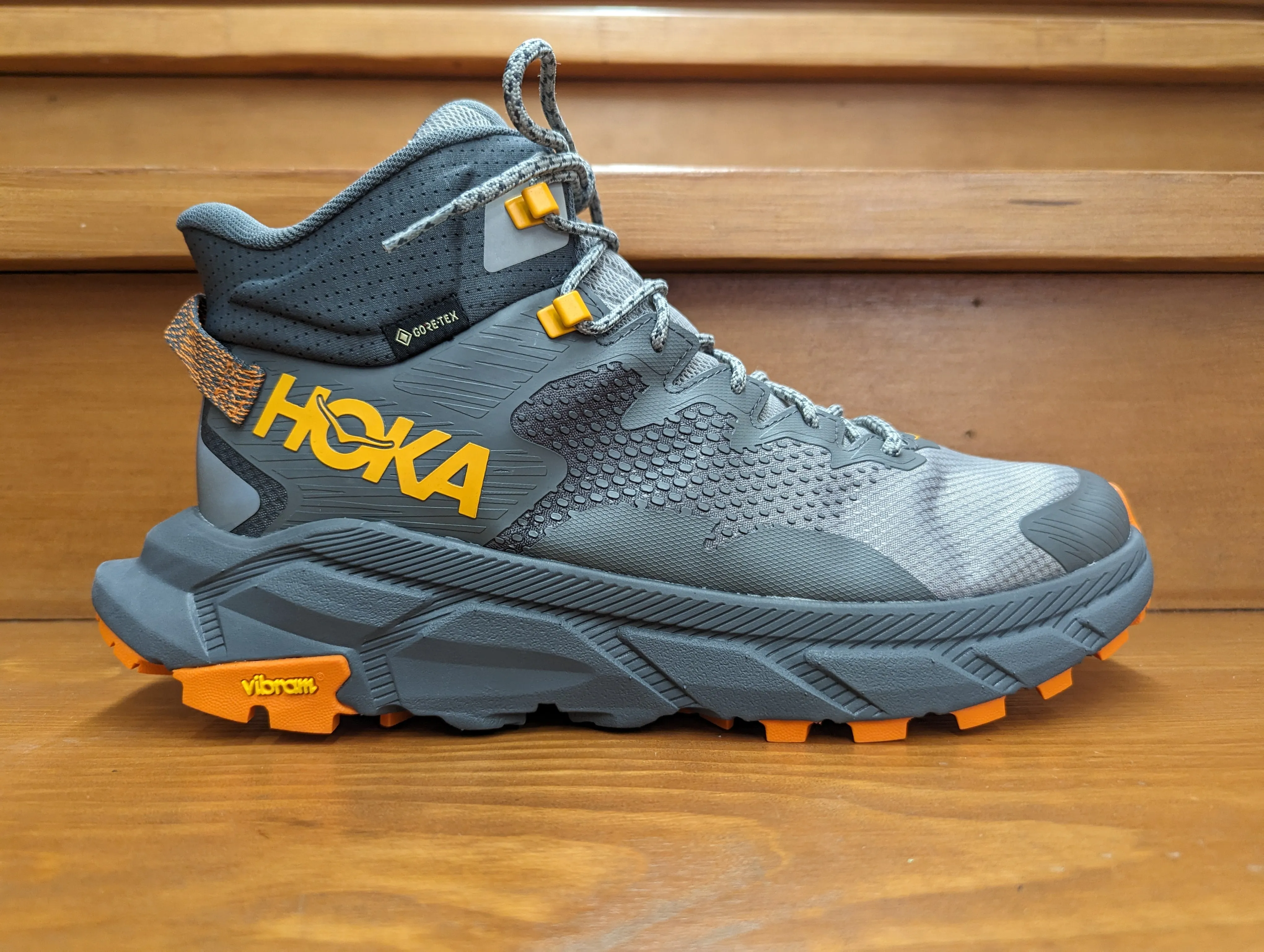 Hoka Trail Code GTX Castlerock/Persimmon Orange 1123165 CPOR