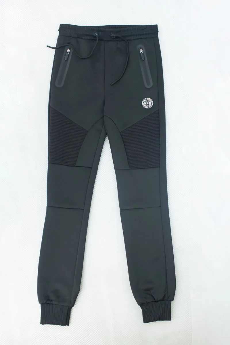 K7 Boys Rox Trackpants Black