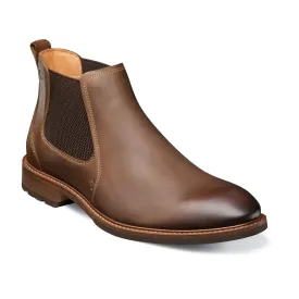 Lodge | Plain Toe Gore  Boot | Brown