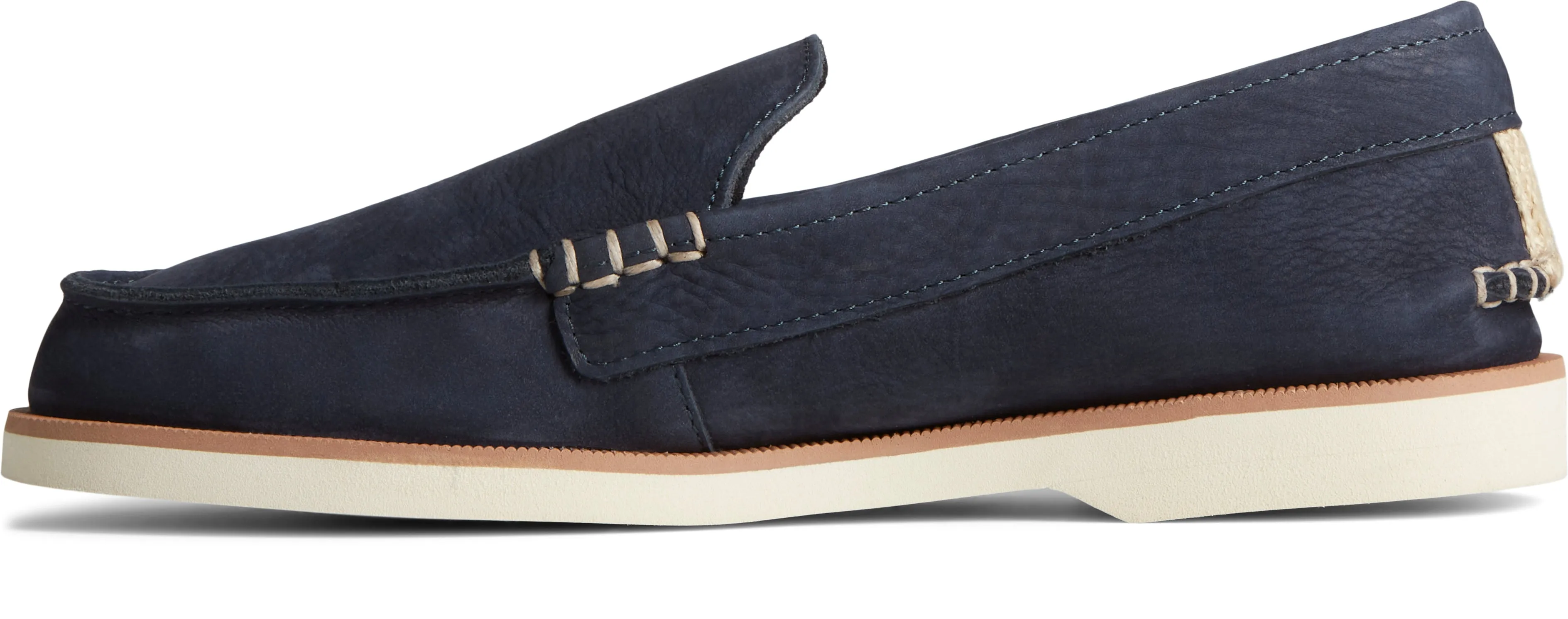 Men's A/O Venetian Double Sole Wide Nubuck - Navy