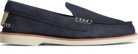 Men's A/O Venetian Double Sole Wide Nubuck - Navy