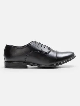 Men's Black Regular Toe Derby Formal (ID2104)