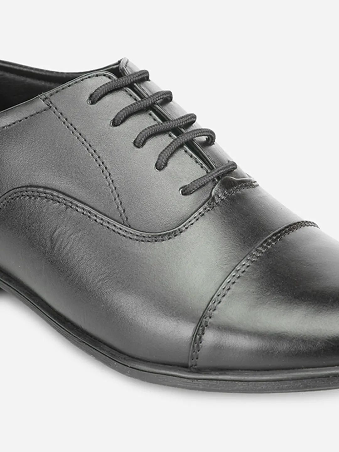 Men's Black Regular Toe Derby Formal (ID2104)