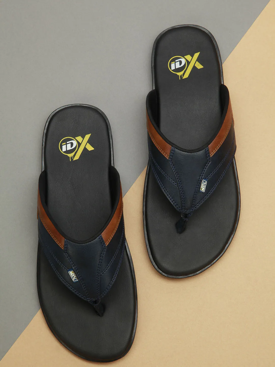 Men's Blue Navy Thong Style Sandal (IX5001)