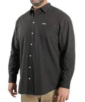 Mens Long Sleeve Printed Shirt