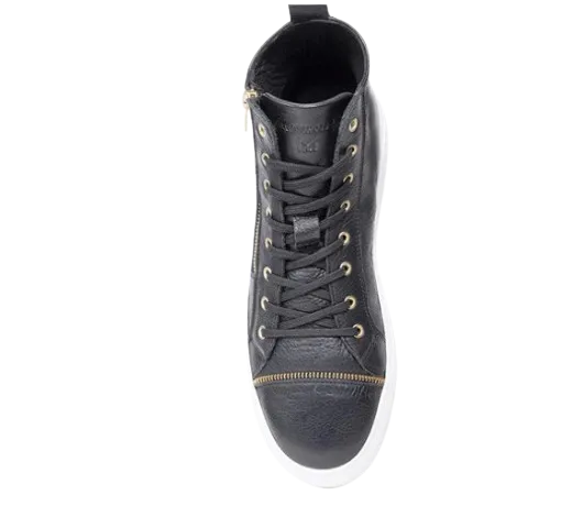 MMS Black Hi Top Sneaker