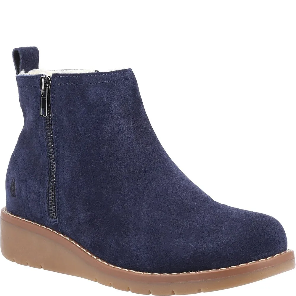 Navy Libby Ankle Boots