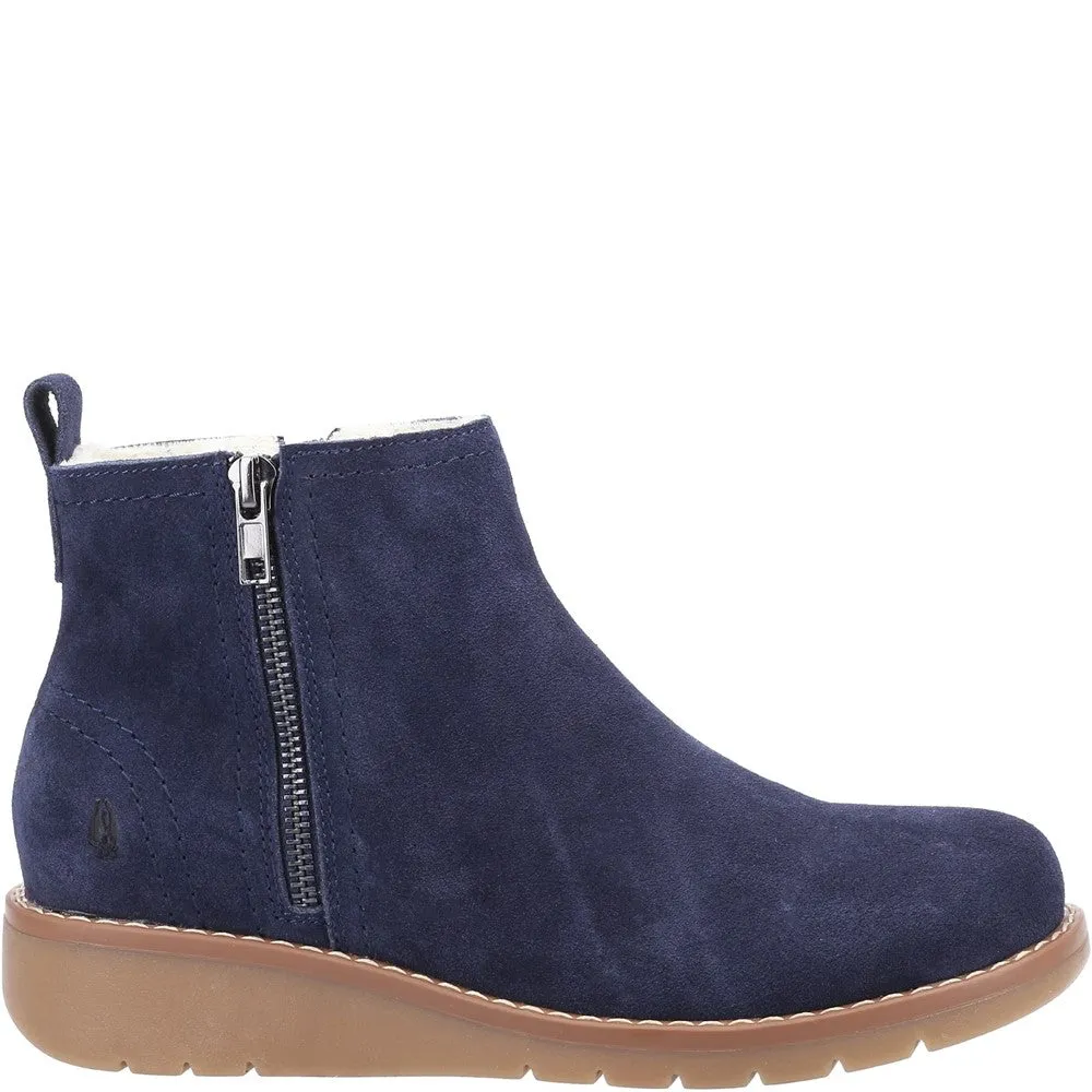 Navy Libby Ankle Boots