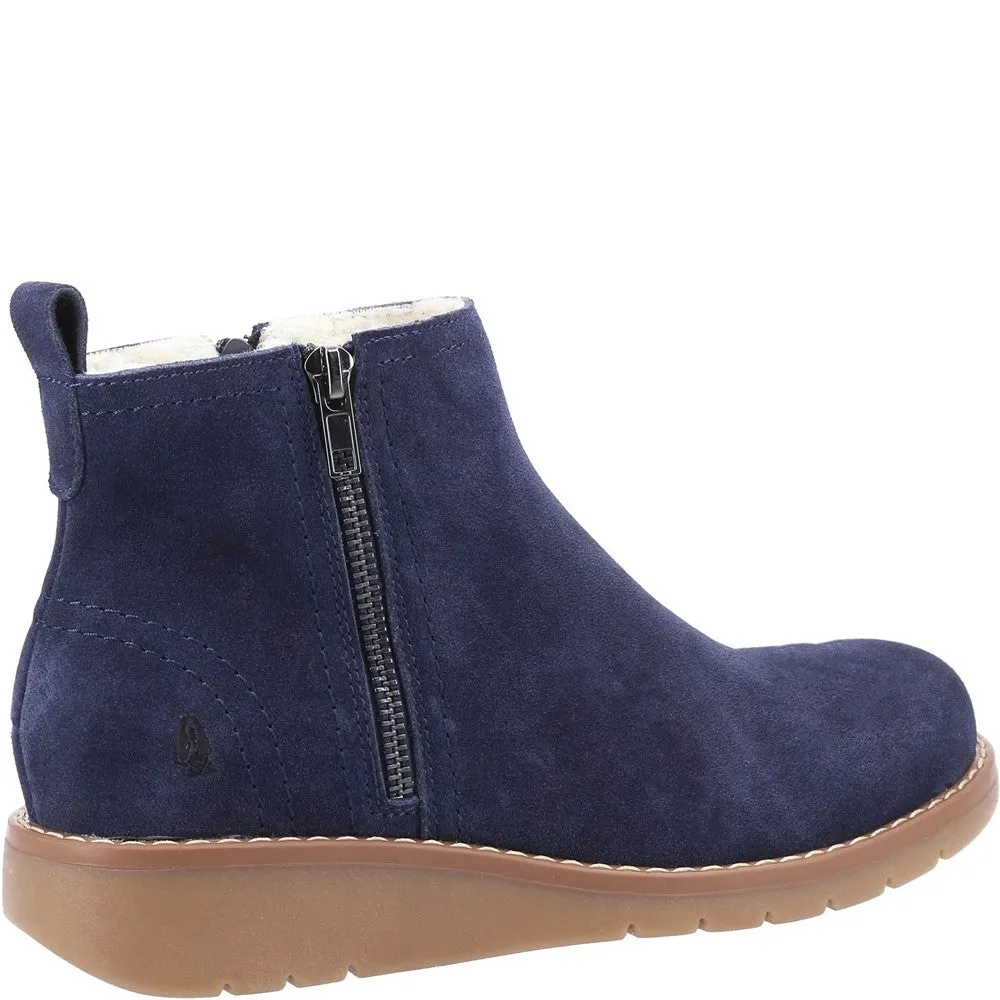 Navy Libby Ankle Boots