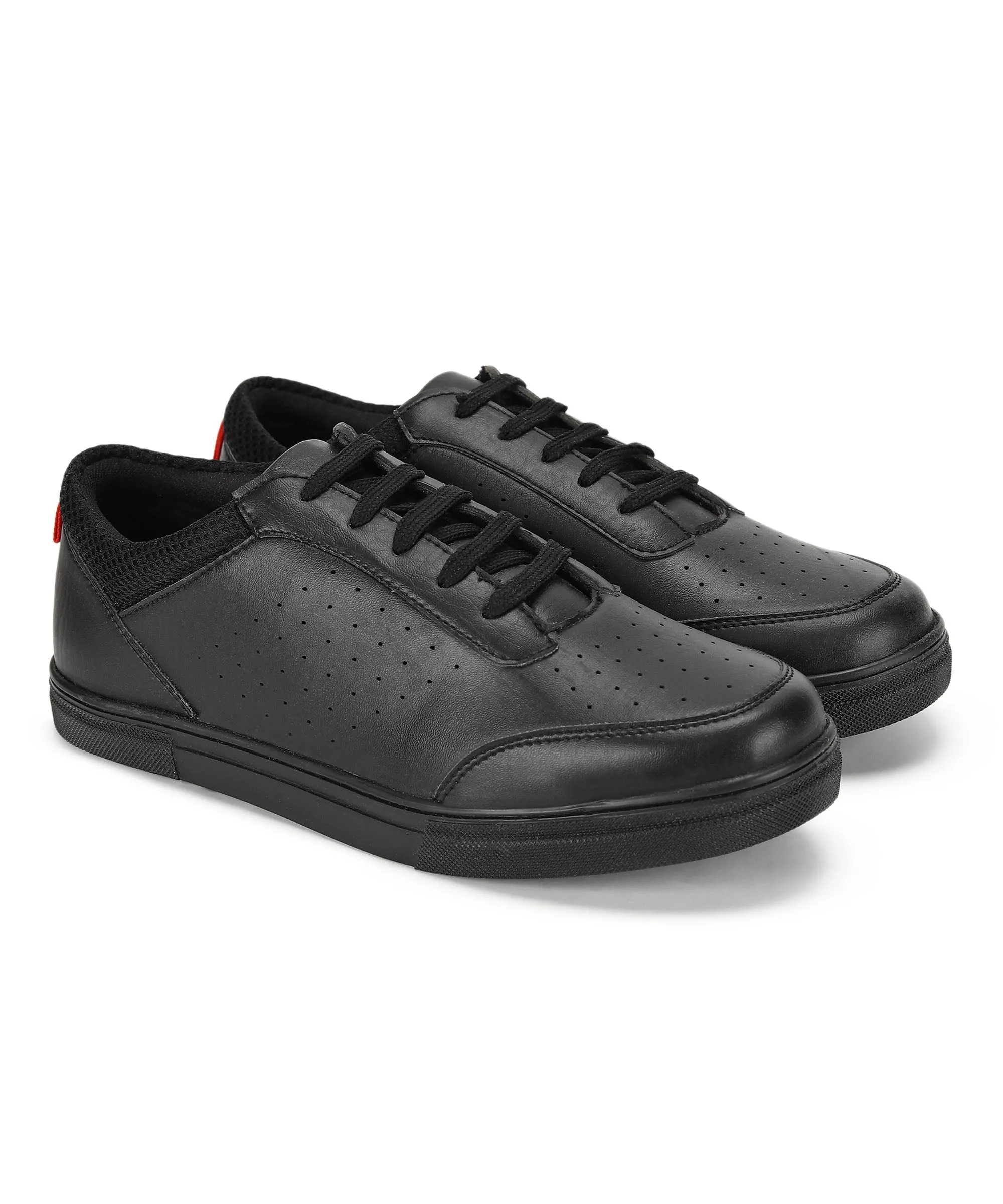 Paragon Max K1013G Men Casual Shoes | Stylish Walking Outdoor Shoes for Everyday Wear | Smart & Trendy Design  | Comfortable Cushioned Soles Black