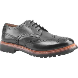 Quenington Commando Goodyear Welt Shoes Black