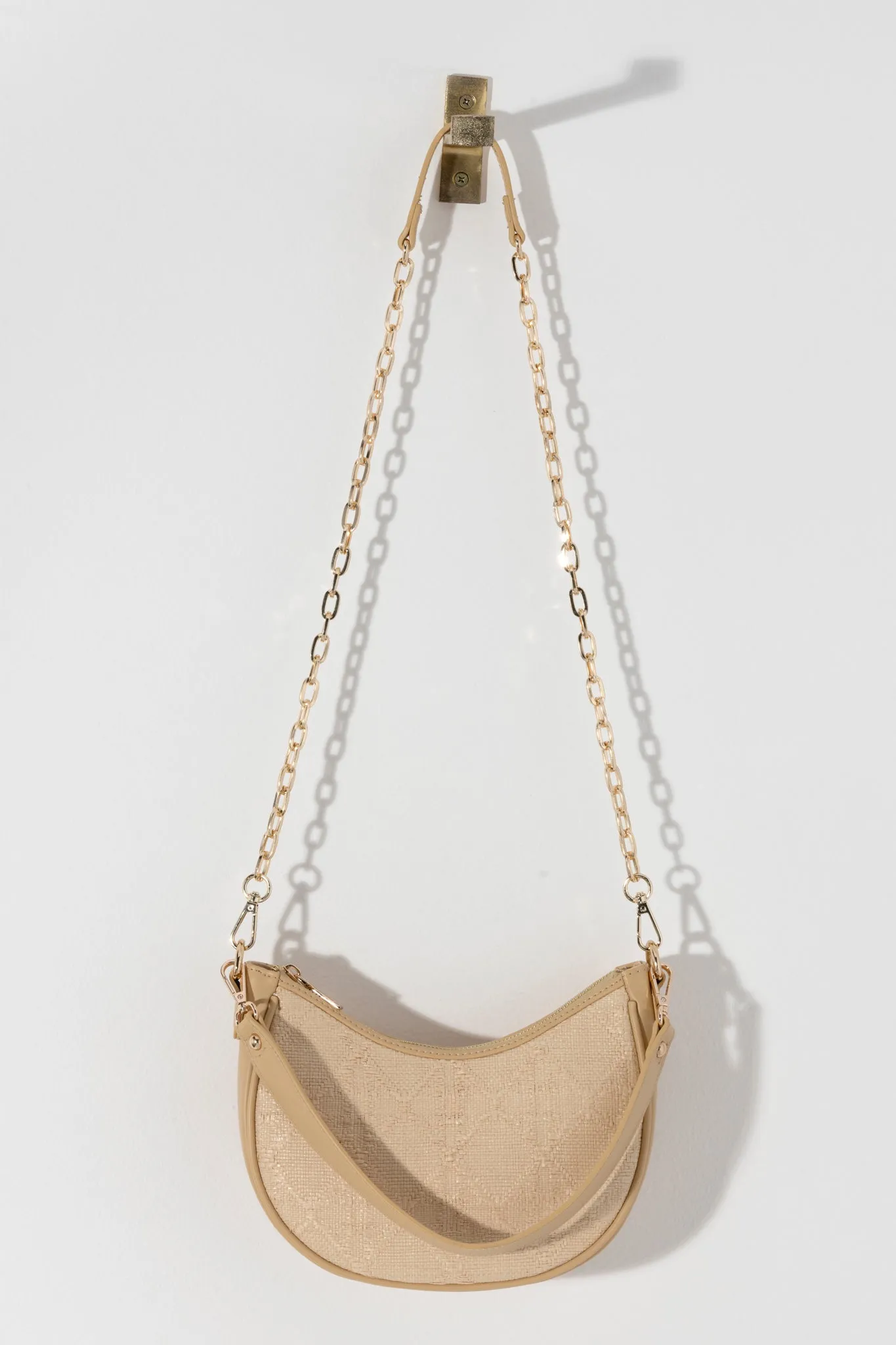 Shiraleah Adrienne Shoulder Bag, Straw - FINAL SALE ONLY