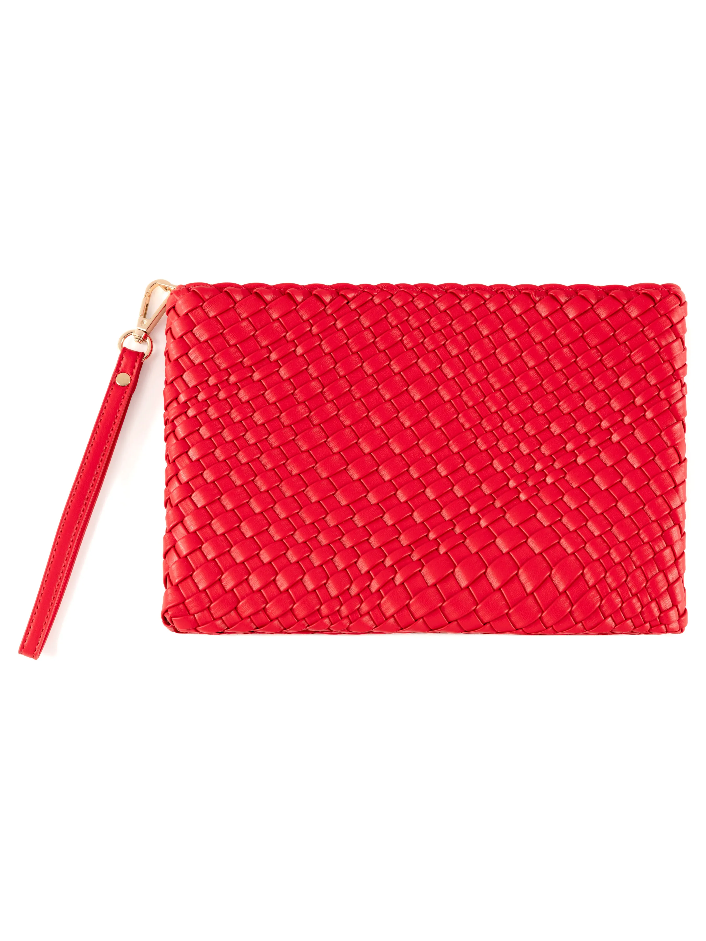 Shiraleah Blythe Zip Wristlet, Red