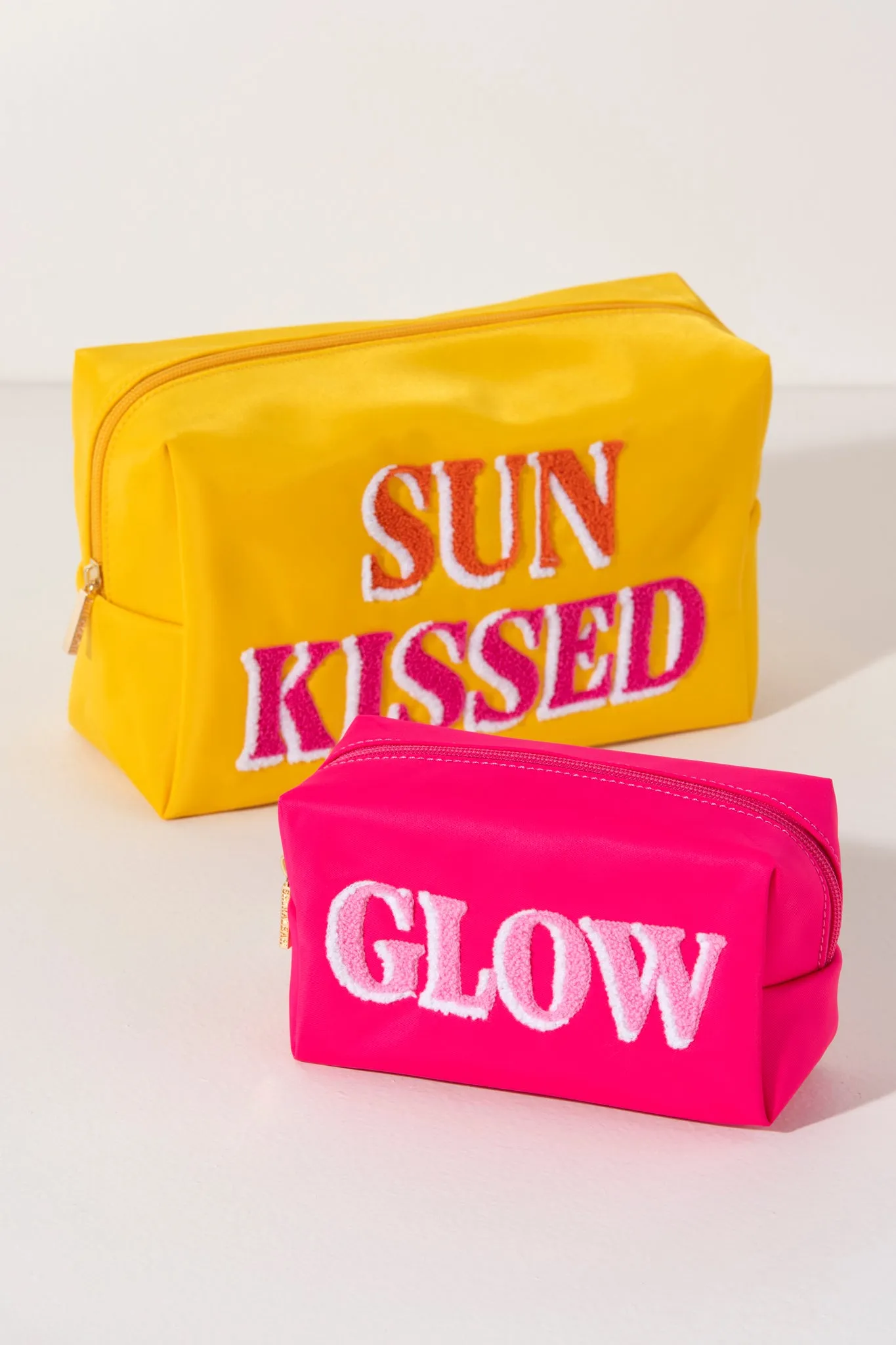 Shiraleah Joy "Glow" Zip Pouch, Pink