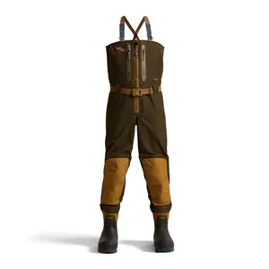 Sitka Delta Zip Wader Earth